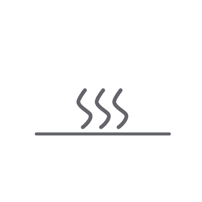 icon warm to touch