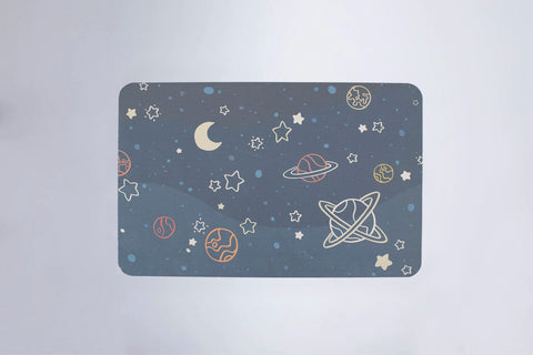 Childrens Shower & Bath Mat | Space Themed