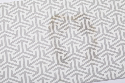 Quick-dry Stone Shower & Bath Mat | White/Light Grey