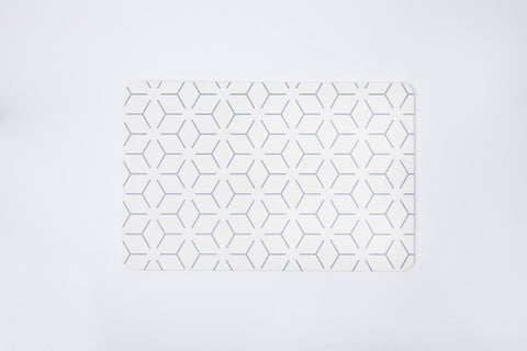 White Star Shower & Bath Mat Quick-dry Stone