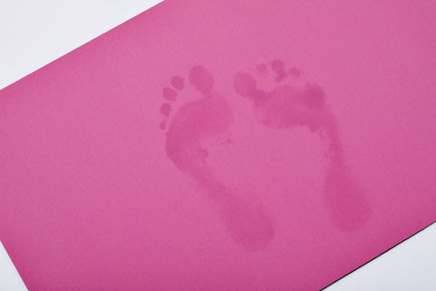 Pink Bath Mat | Quick-dry Soft Shower Mat | Natural Steps